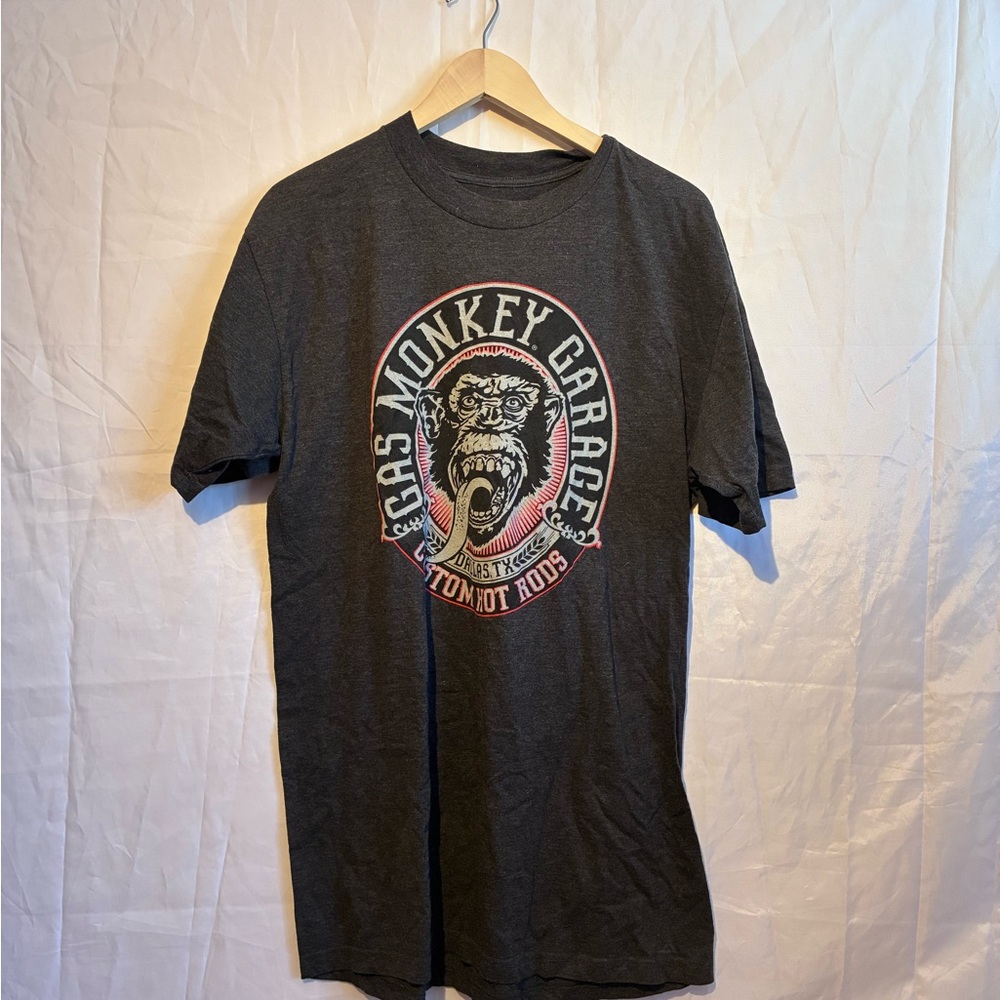 Gas Monkey Garage Dark Gray Graphic Tee